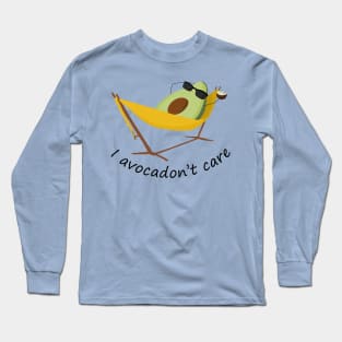 Avocadon't care Long Sleeve T-Shirt